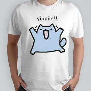 Silly Nub Cat Shirt Funny Meme Cat Graphic Humor Fan T-Shirt 159